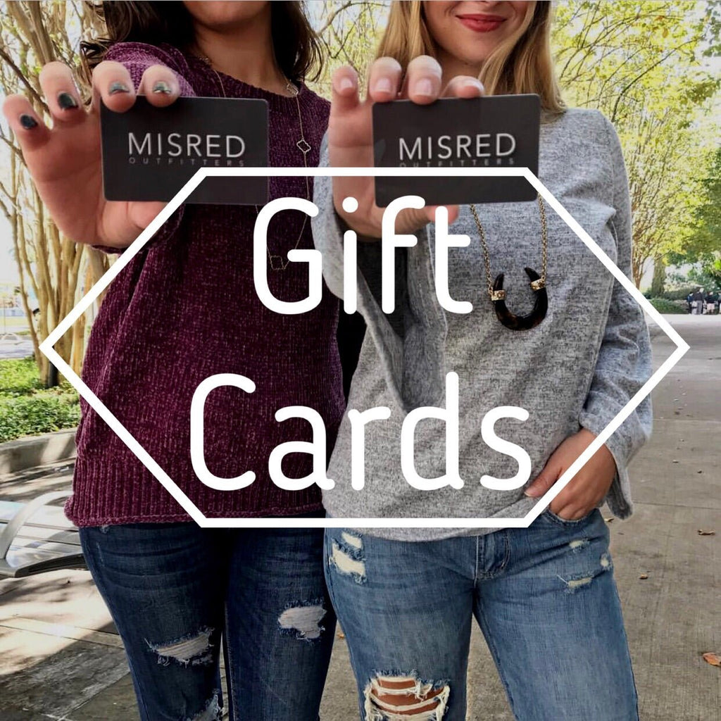 GIFT CARD - MISRED