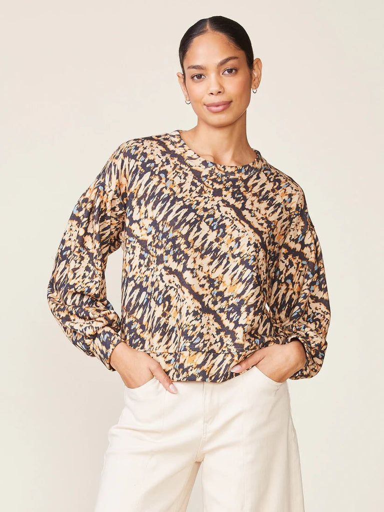 Abstract Printed Pullover - MISRED