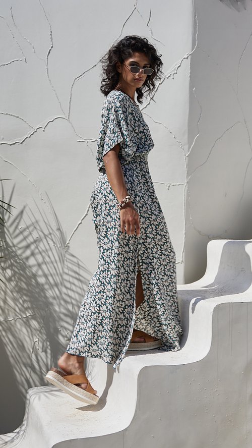 Bloomcrest Poppy Dress - MISRED