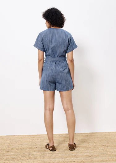 Blue Adila Romper - MISRED