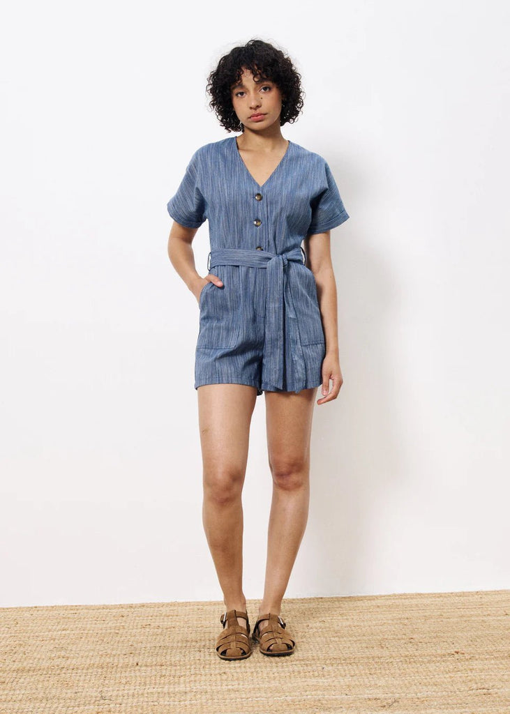 Blue Adila Romper - MISRED