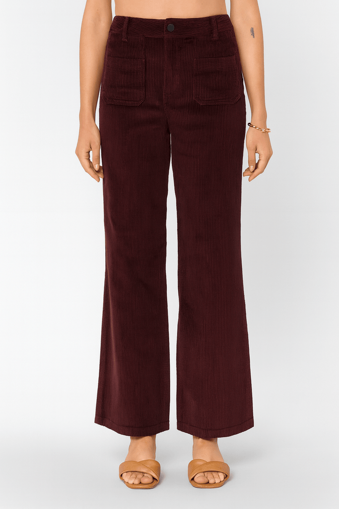burgundy corduroy pants - MISRED