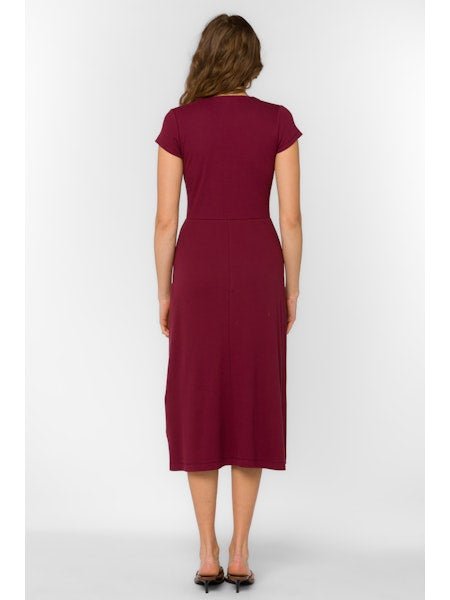 Button Down Midi Dress - MISRED
