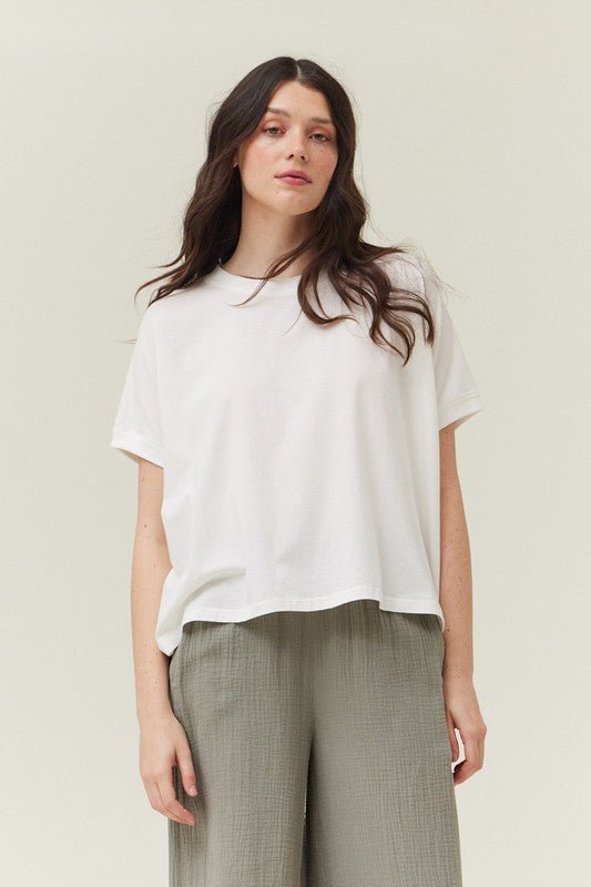 Easy Summer Slouch Tee - MISRED