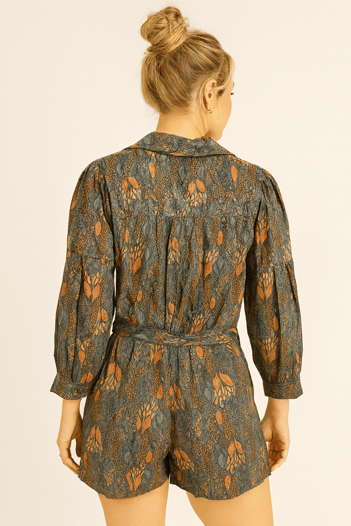 Floral Print Romper - MISRED