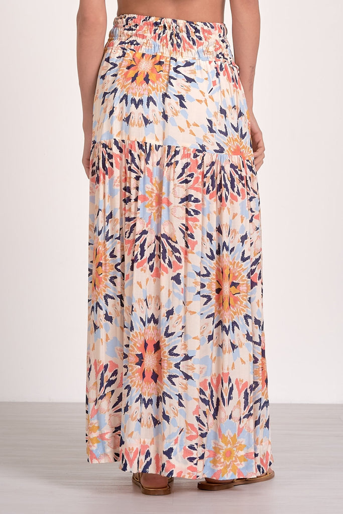Kaleidoscope Design Maxi Skirt - MISRED