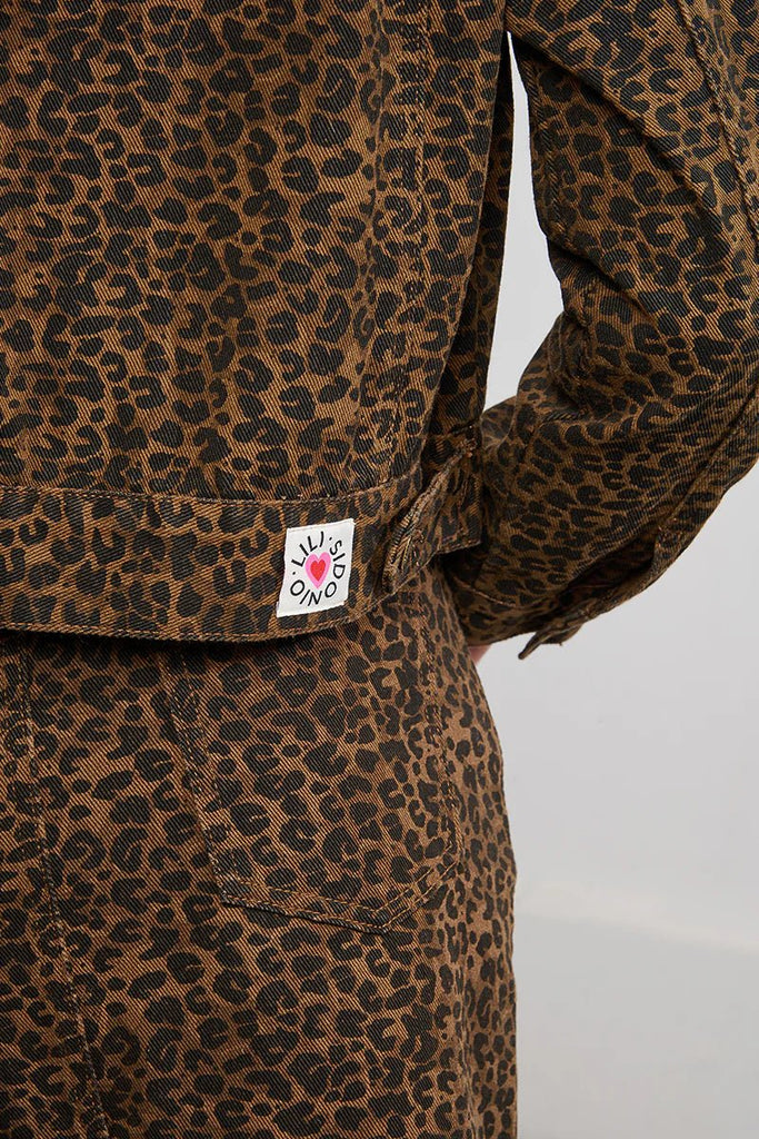 Leopard Denim Jacket - MISRED