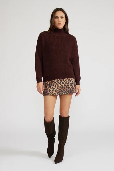 Leopard Print Mini Skirt - MISRED