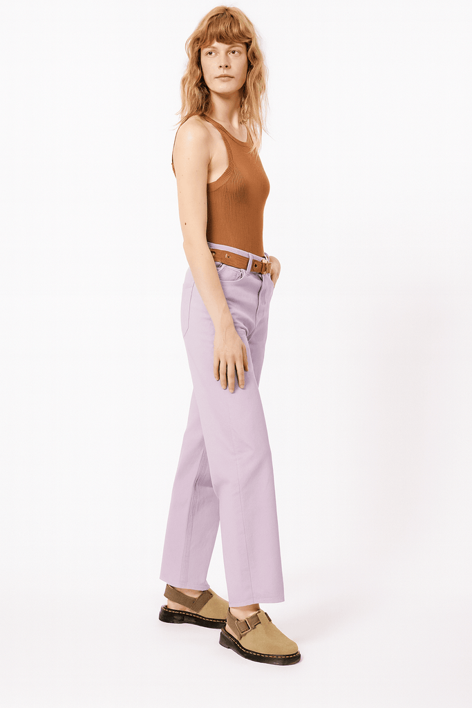 Lilac Wide Leg Pants - MISRED