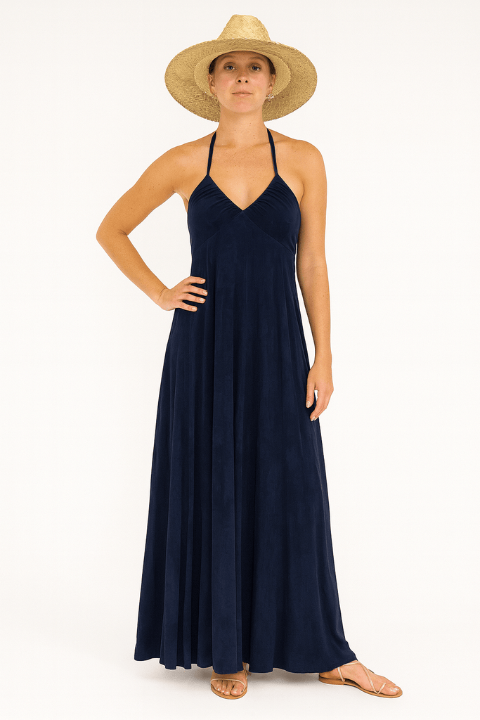 Navy Lilia Dress - MISRED