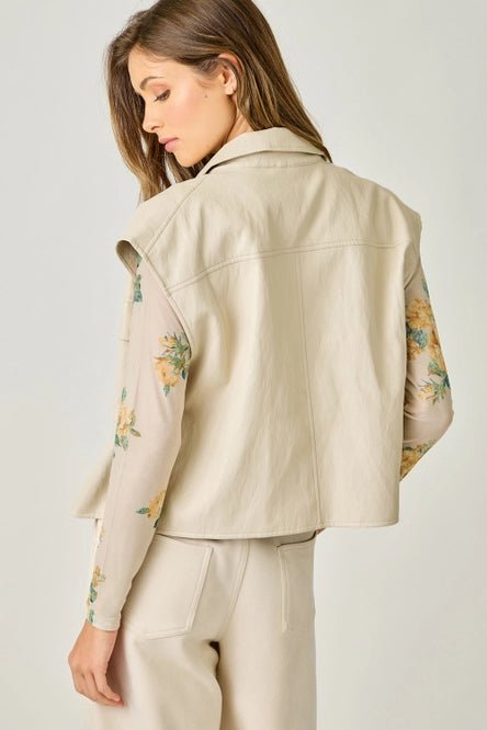 Oatmeal Colored Vest - MISRED