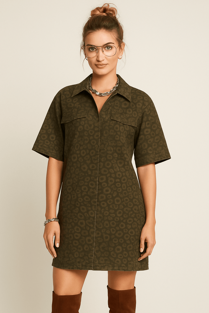 Olive Animal Print - MISRED