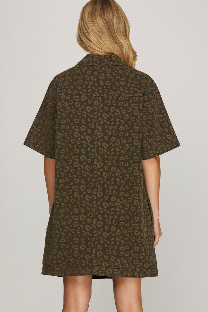Olive Animal Print - MISRED