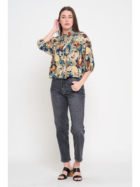 Paralia Nights Blouse - MISRED