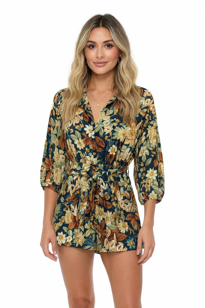 Paralia Nights Romper - MISRED