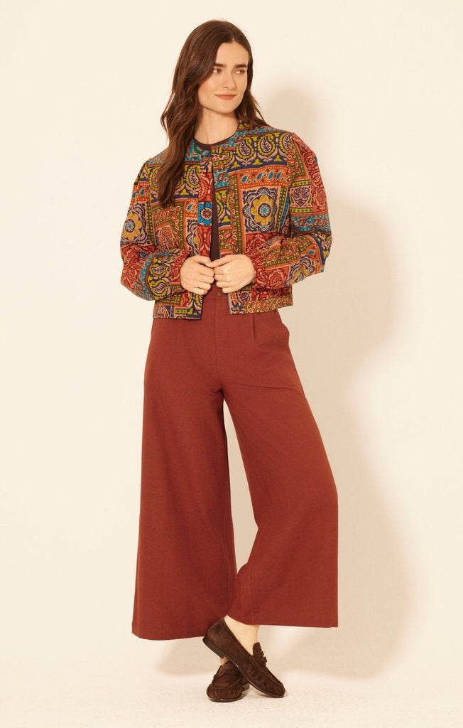 Quilted Boho Patchwork Jacket - MISRED
