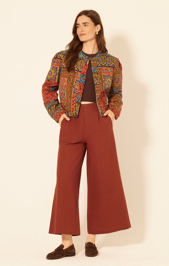 Quilted Boho Patchwork Jacket - MISRED