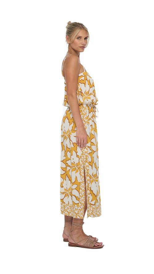 Yellow Fresia Dress - MISRED