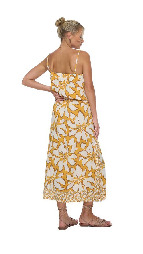 Yellow Fresia Dress - MISRED