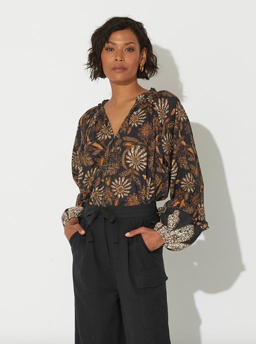 Alicia Blouse {Cleobella} - MISRED
