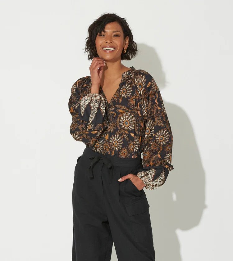 Alicia Blouse {Cleobella} - MISRED