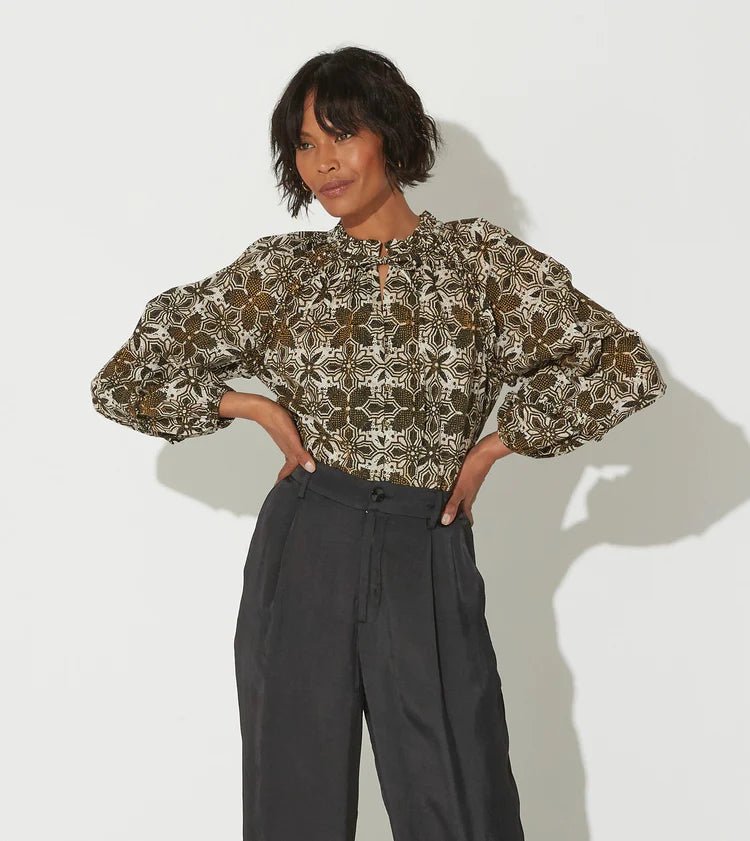 Alicia Blouse {Cleobella} - MISRED
