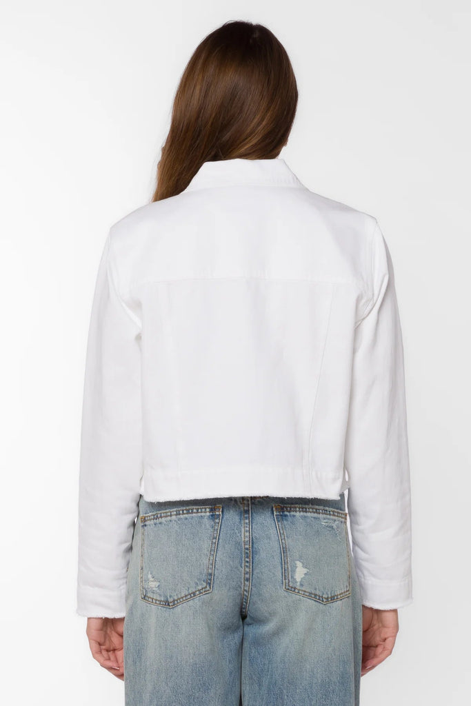 Laure Optic White Jacket {Velvet Heart} - MISRED