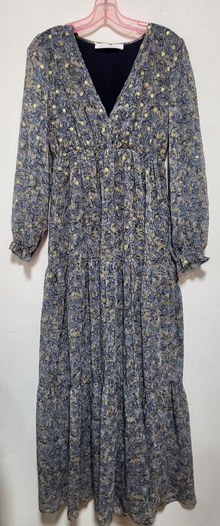 Paisley Slit Side Maxi Dress - MISRED