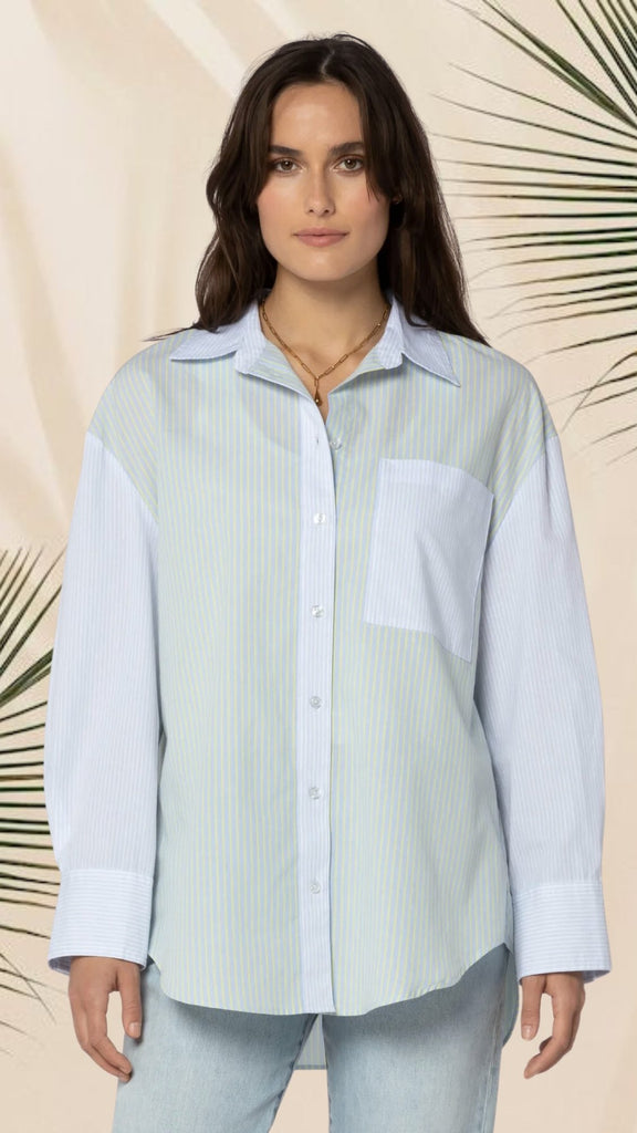 Sutton Blue Green Shirt {Velvet Heart} - MISRED